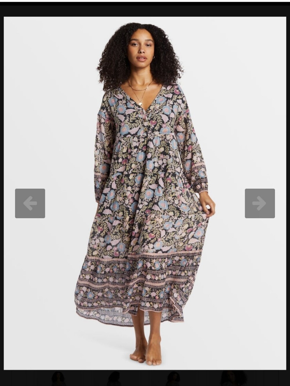 NWT Billabong Adore You Maxi